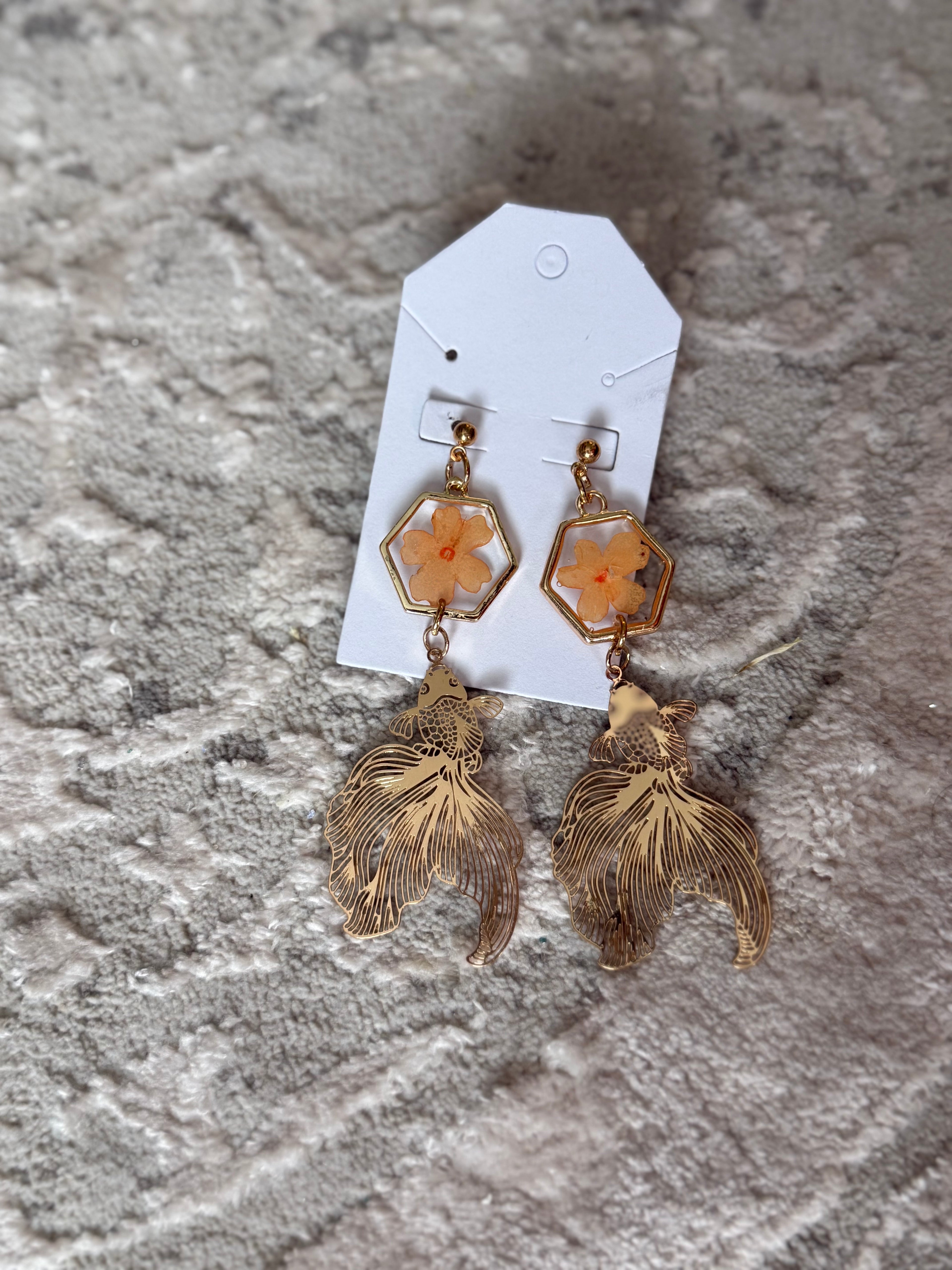 Maple Leafs earrings