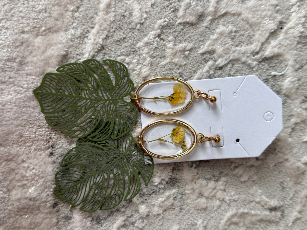 Maple Leafs earrings