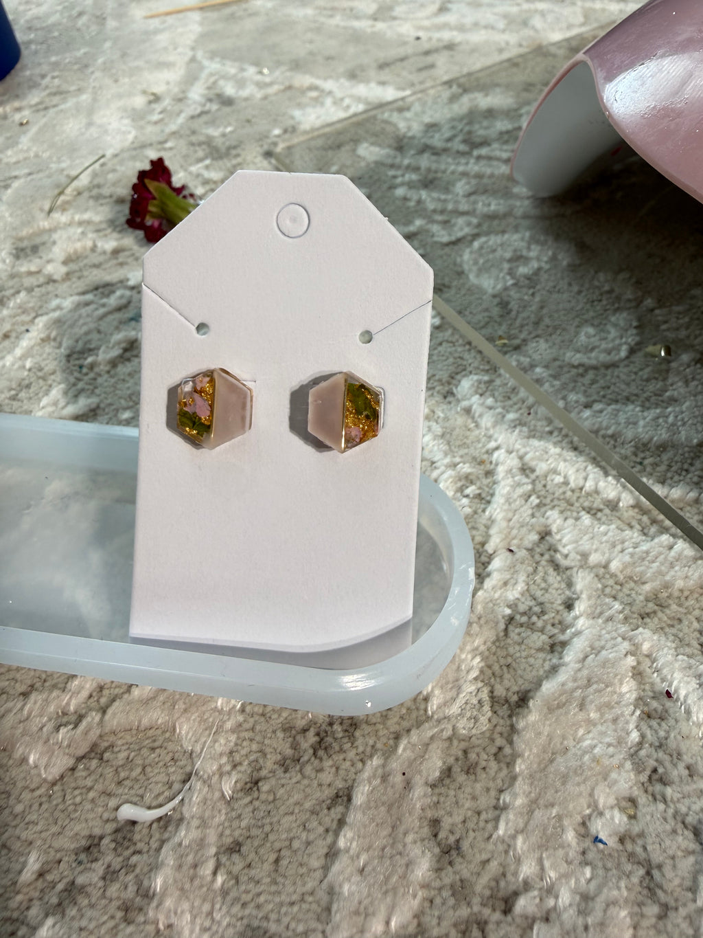 Maple Leafs earrings