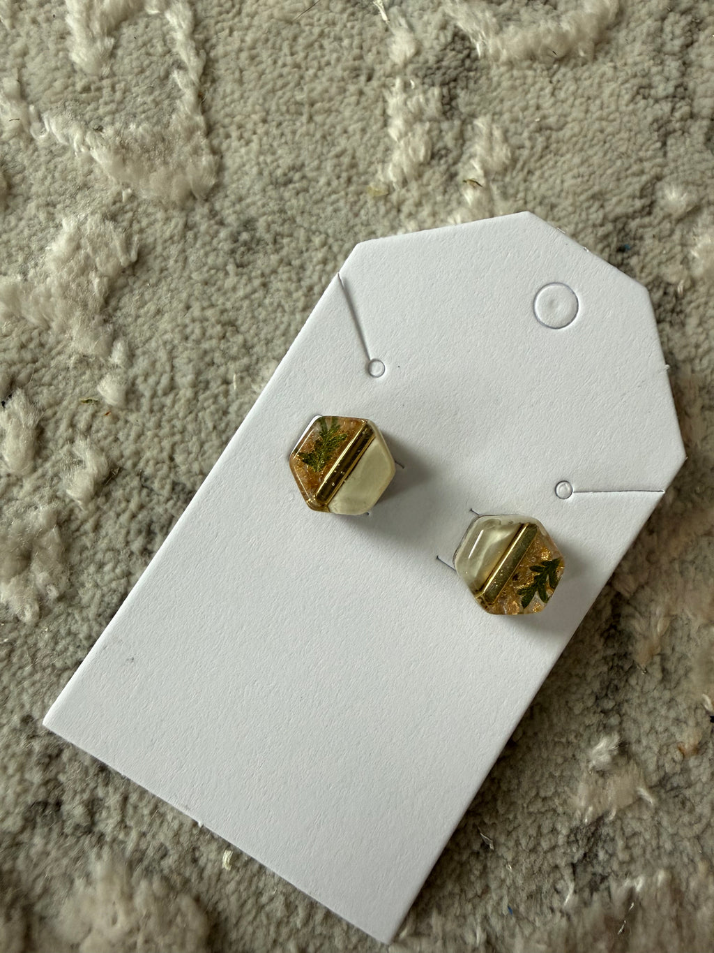 Maple Leafs earrings
